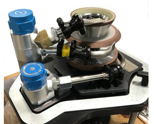 Cool-Grind ANCA MX manifold on setup