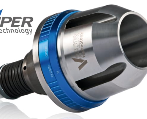 The largest of the Viper series of automatic tool grinding chucks